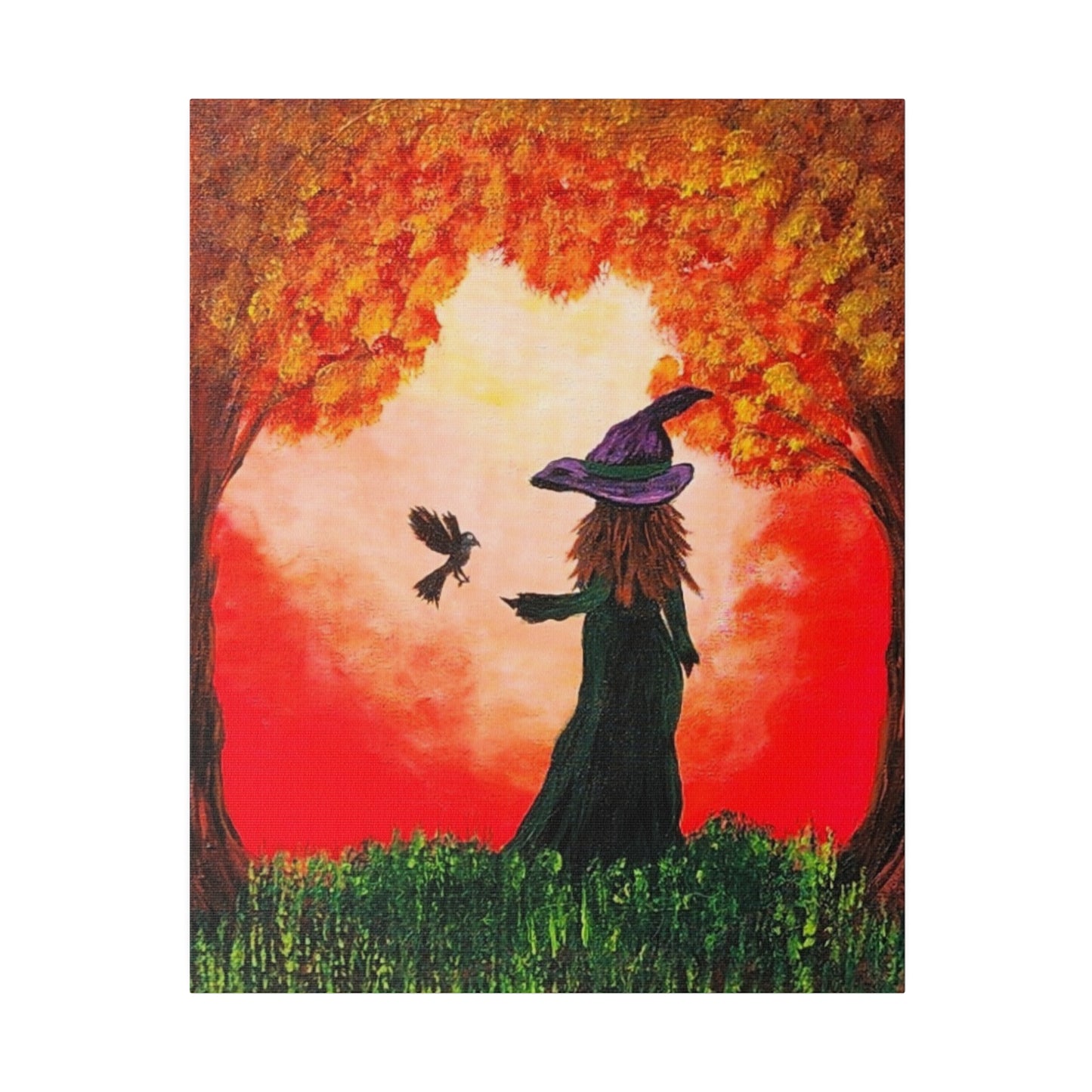 Morning Witch Matte Canvas, Stretched, 0.75"