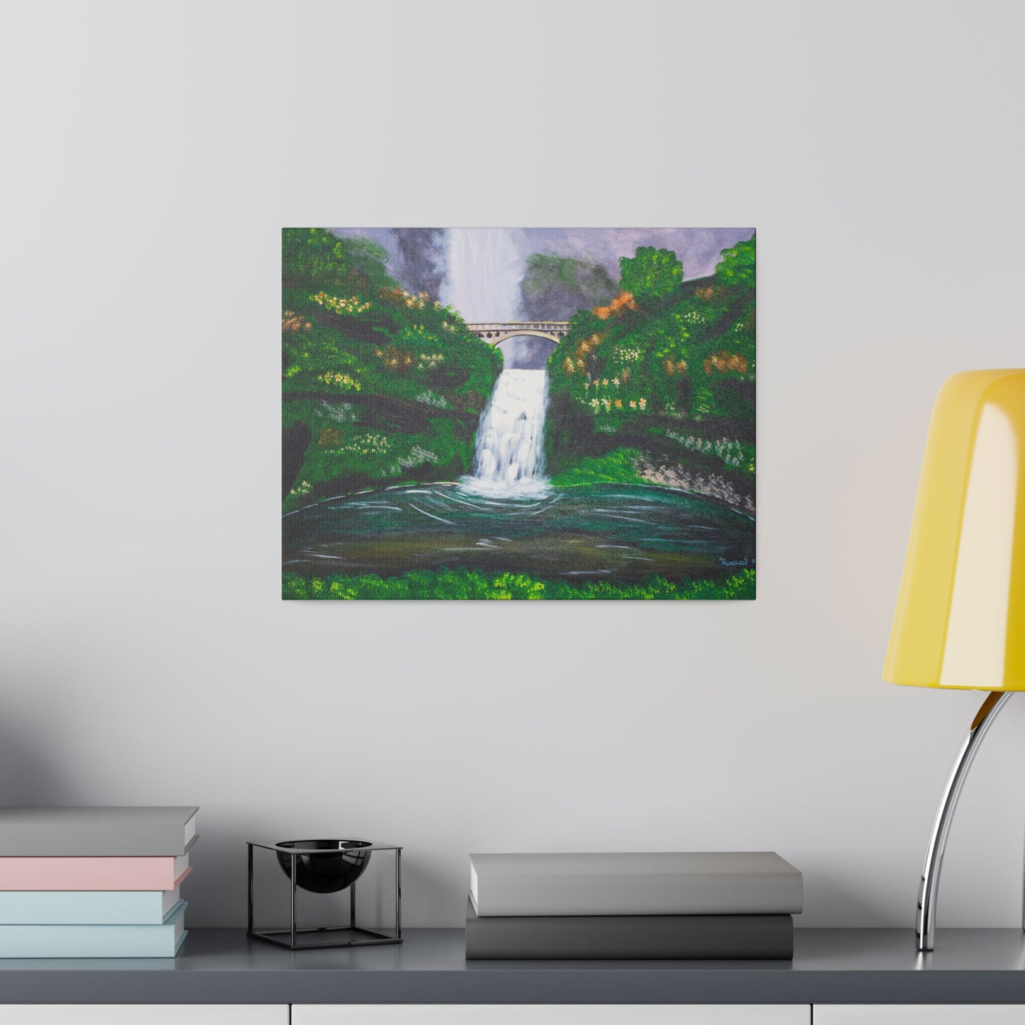 Grand Waterfall Matte Canvas, Stretched, 0.75"