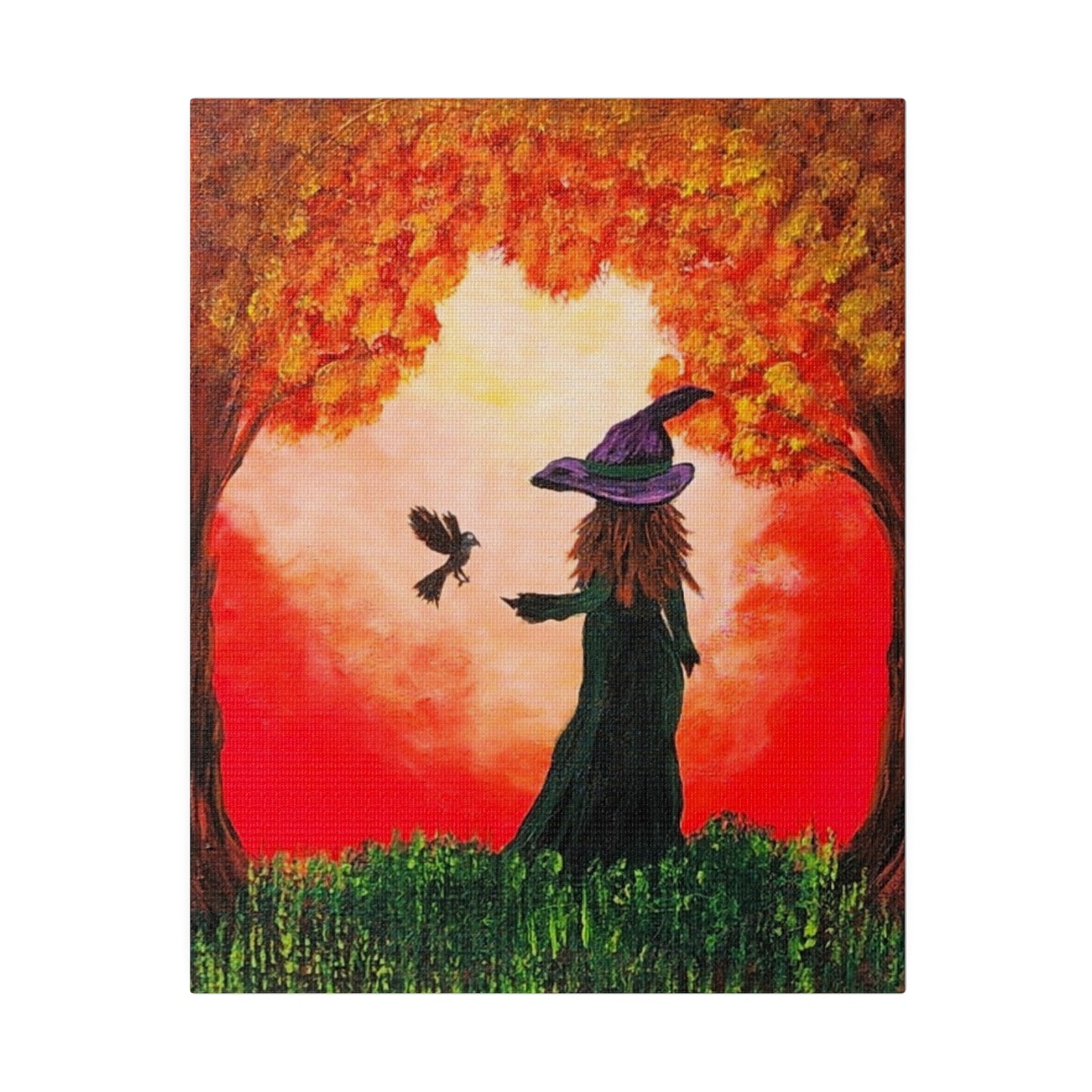 Morning Witch Matte Canvas, Stretched, 0.75"