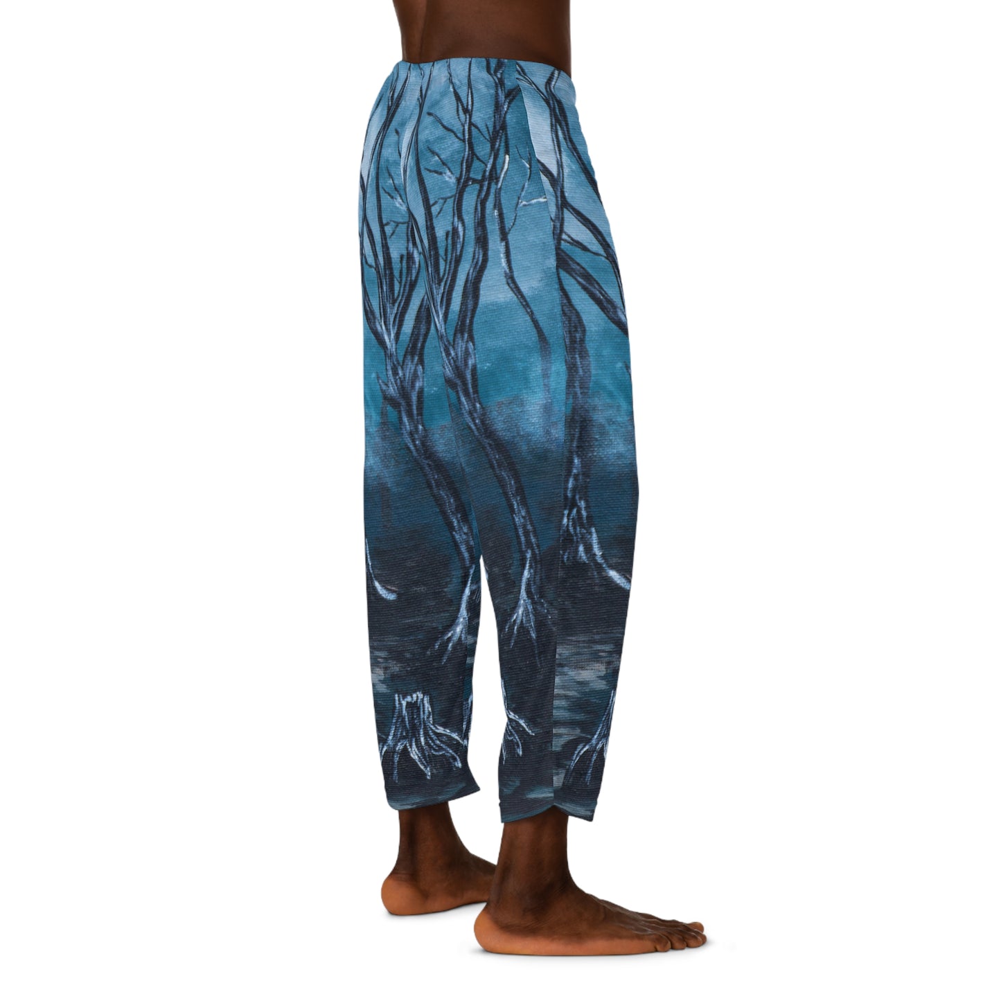 Haunted Trees Men's Pajama Pants (AOP)