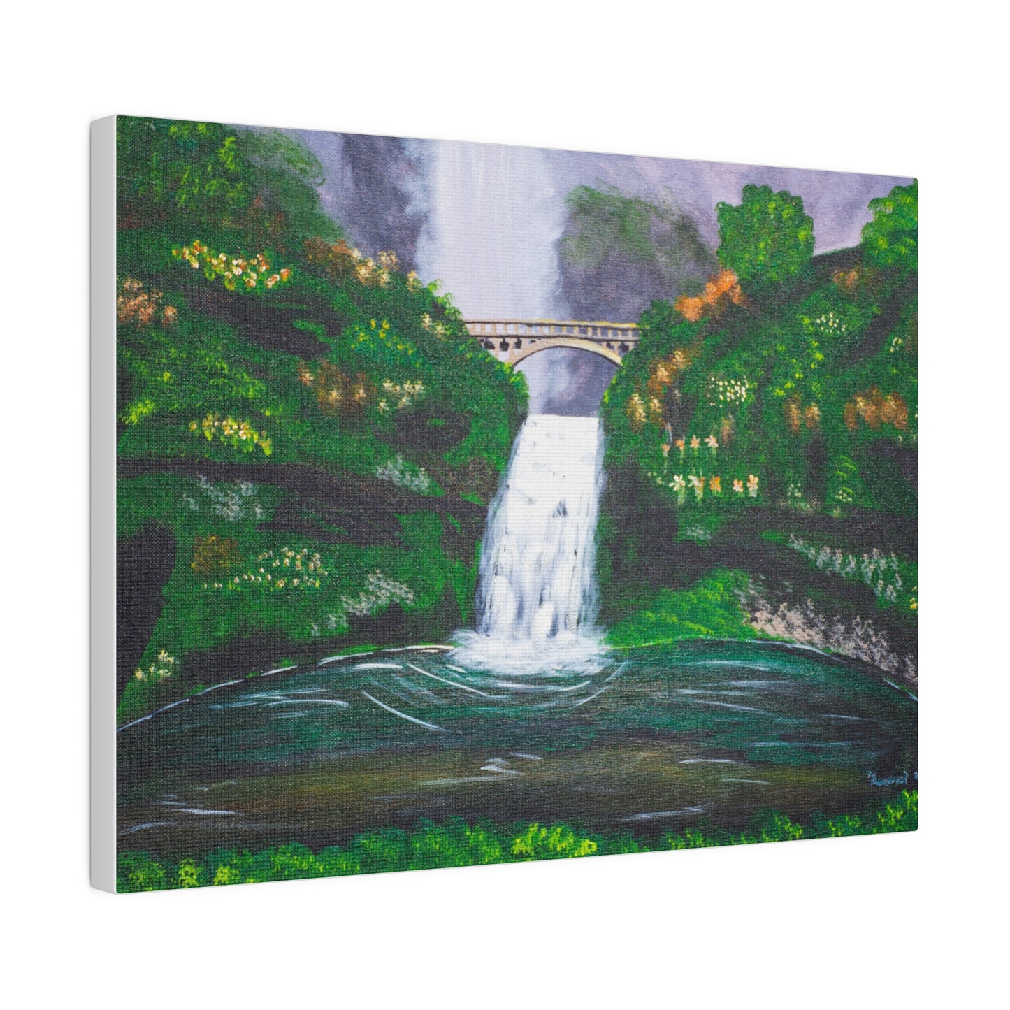 Grand Waterfall Matte Canvas, Stretched, 0.75"