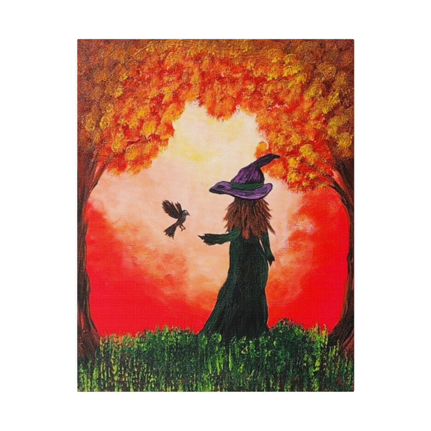 Morning Witch Matte Canvas, Stretched, 0.75"