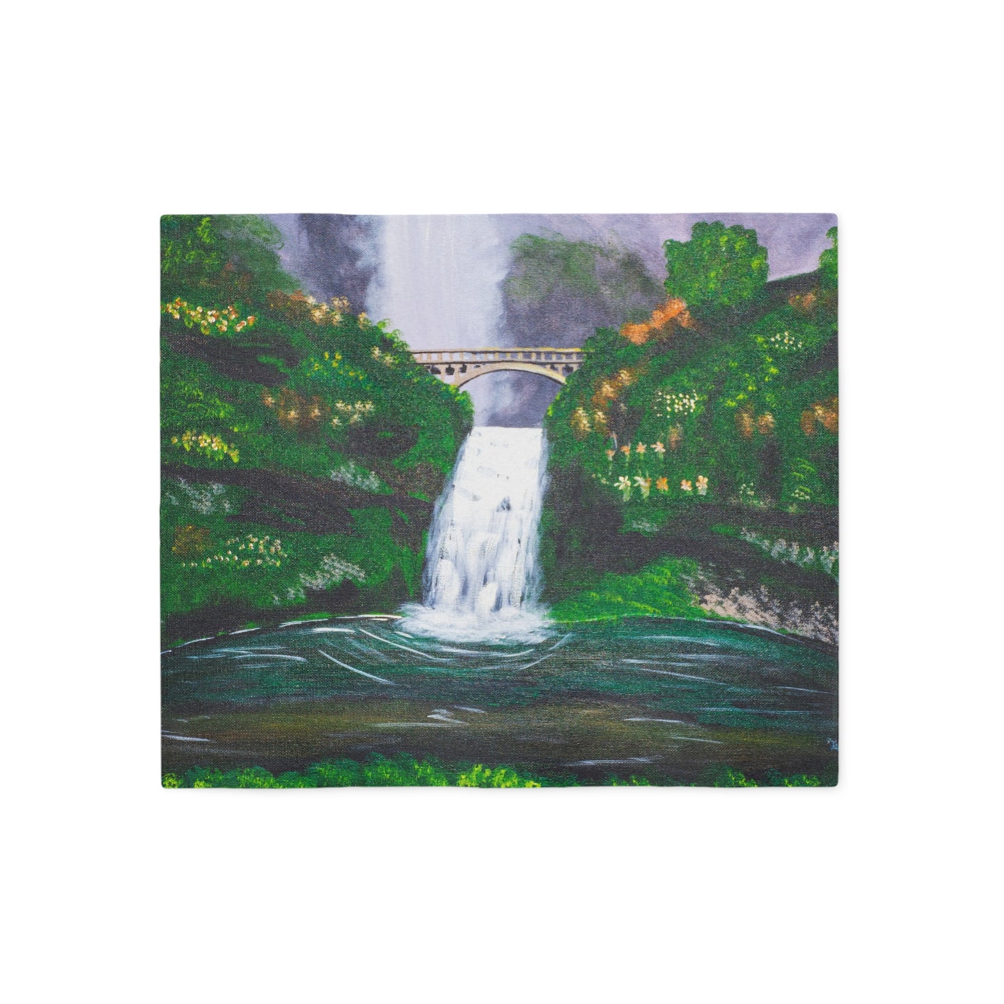 Grand Waterfall Sweatshirt Blanket