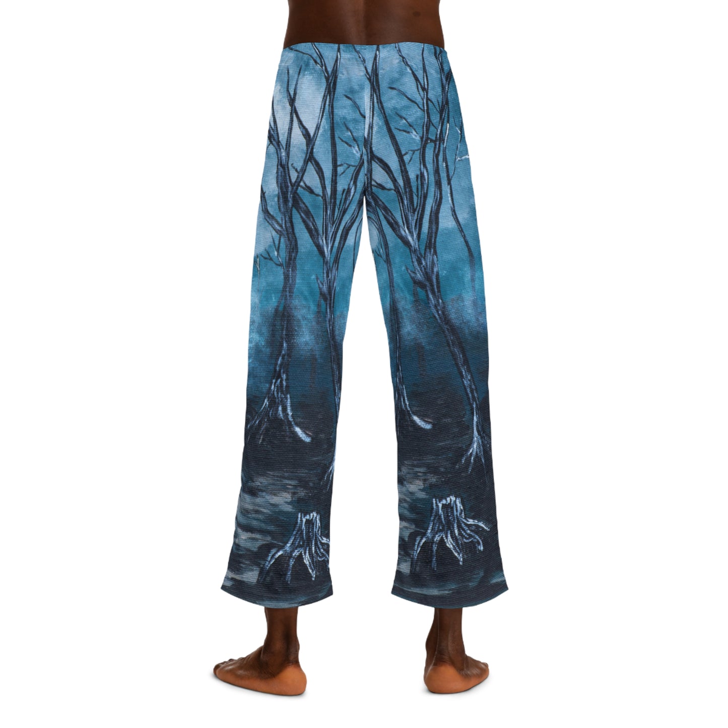 Haunted Trees Men's Pajama Pants (AOP)