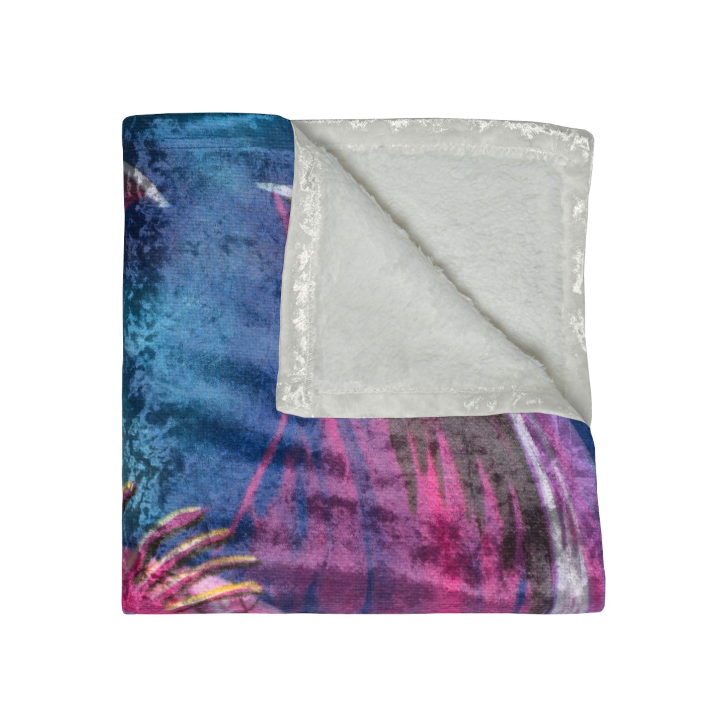 Sorcerer Dragon Crushed Velvet Blanket