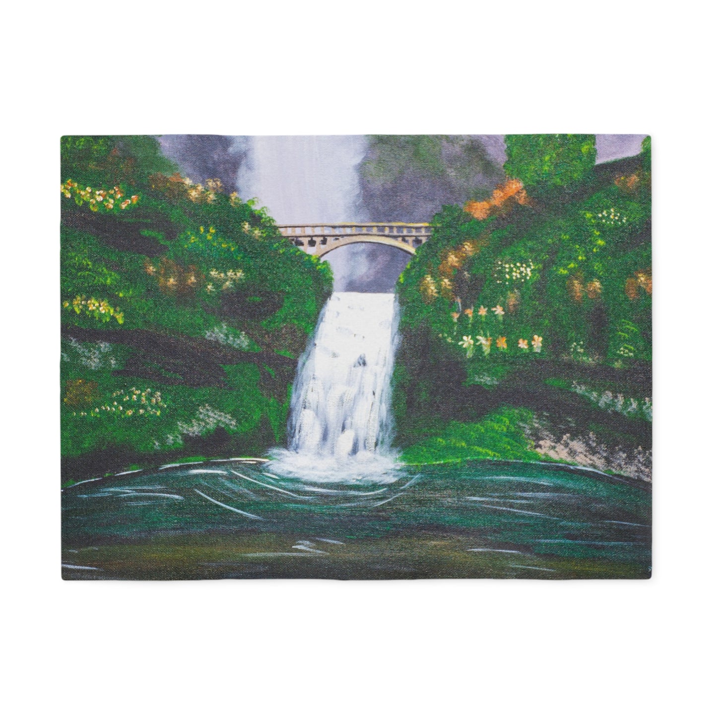 Grand Waterfall Sweatshirt Blanket