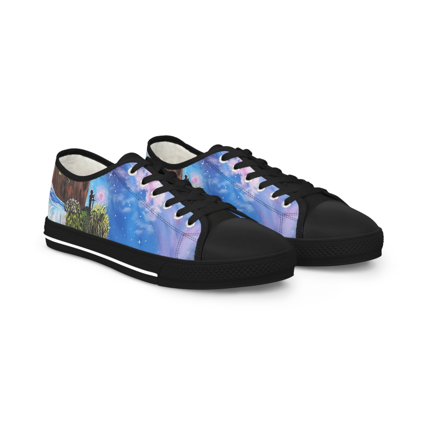 In A Dream Men's Low Top Sneakers