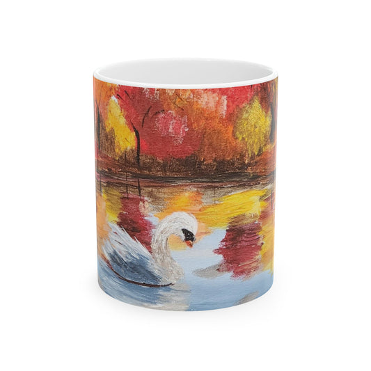 An Autumn Day Ceramic Mug