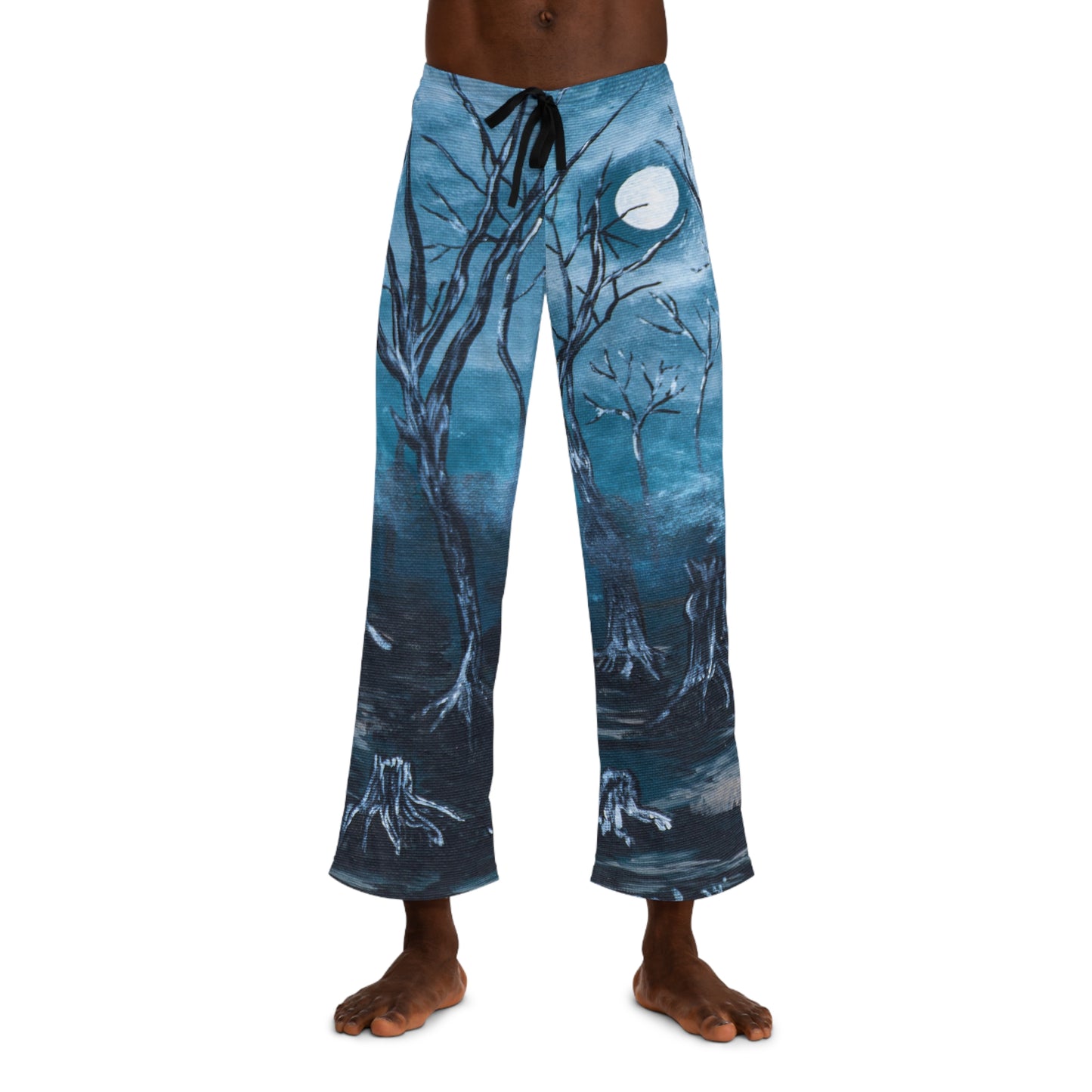 Haunted Trees Men's Pajama Pants (AOP)