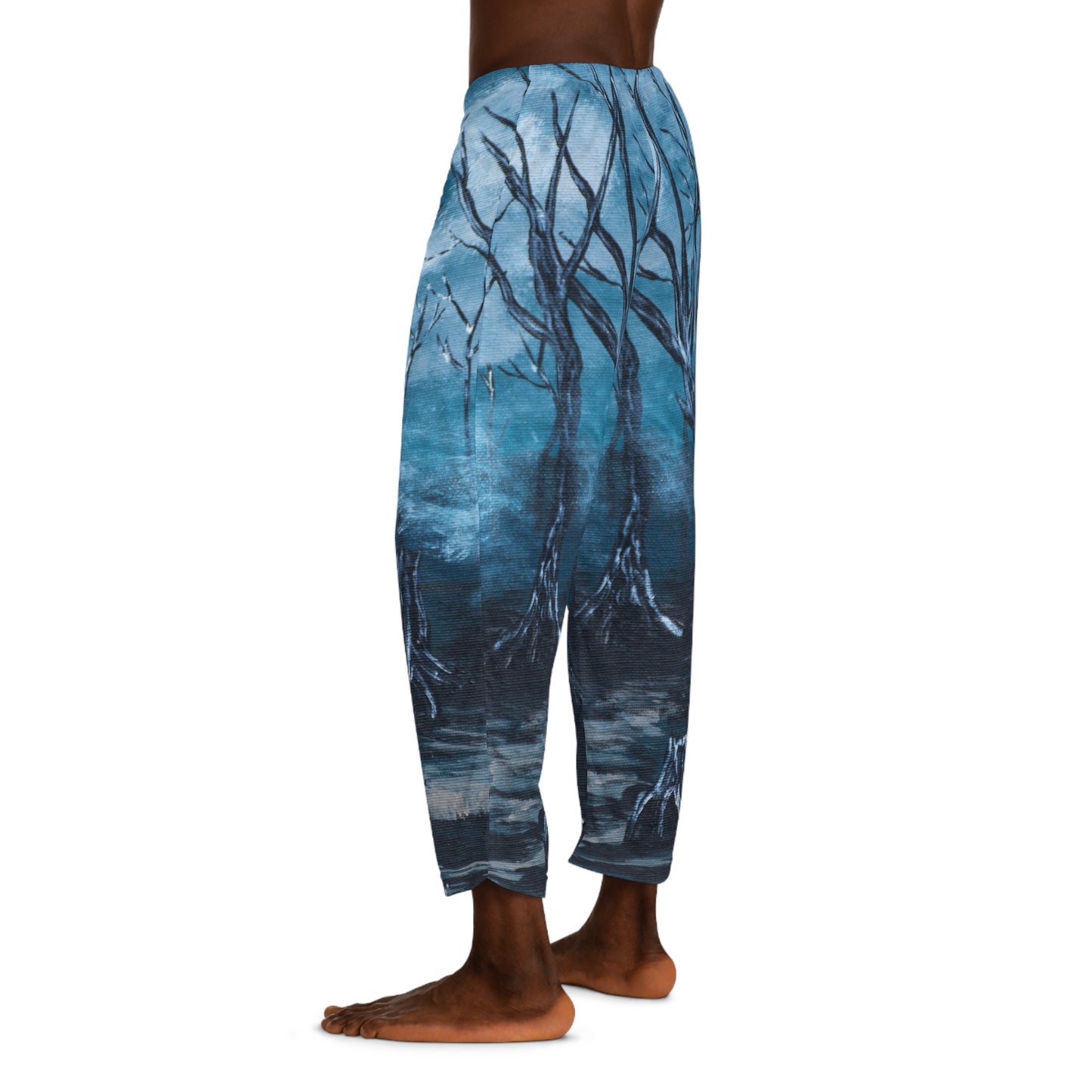 Haunted Trees Men's Pajama Pants (AOP)